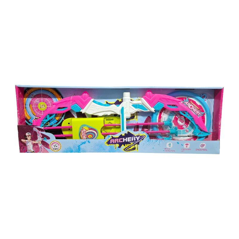 Archery set with target - 6098 - 215641