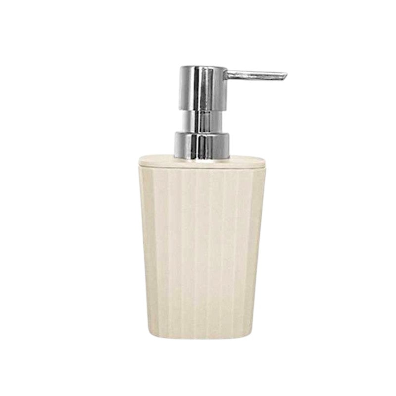 Θήκες κρεμοσάπουνου Dispenser πλαστικές σε σετ 5Χ - Beige - 21565