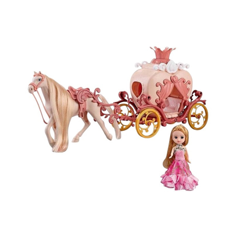 Princess carriage with doll - 1922A - 215666