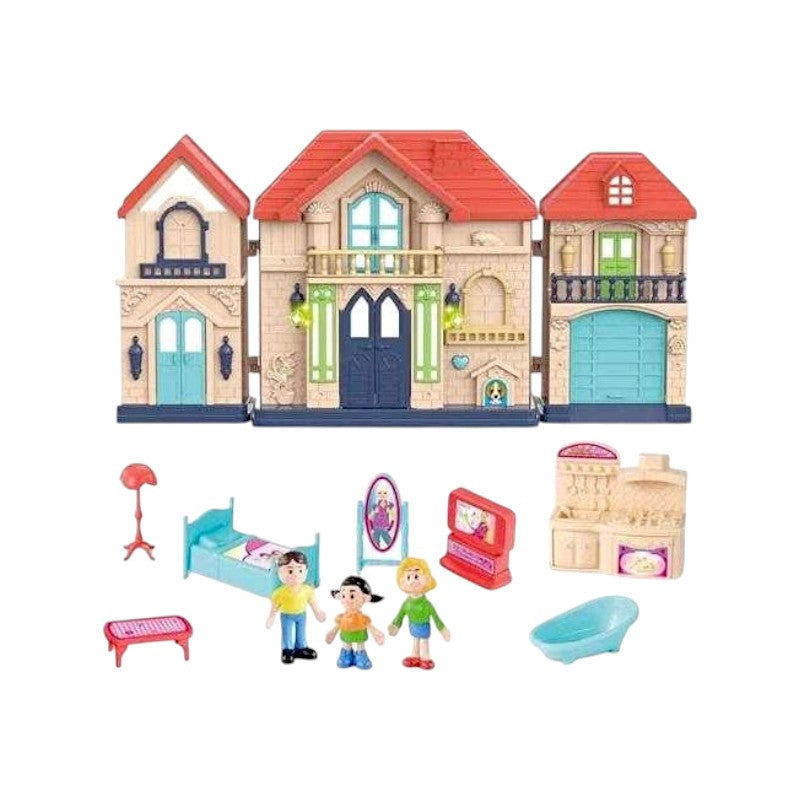 Dollhouse with accessories - 1369 - 215722