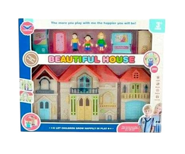 Dollhouse with accessories - 1369 - 215722