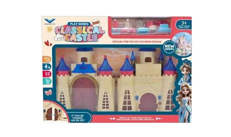 Mini princess castle with accessories - 1382 - 215724