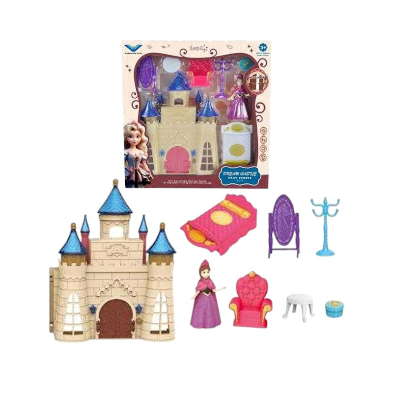 Mini princess castle with accessories - 1384 - 215725
