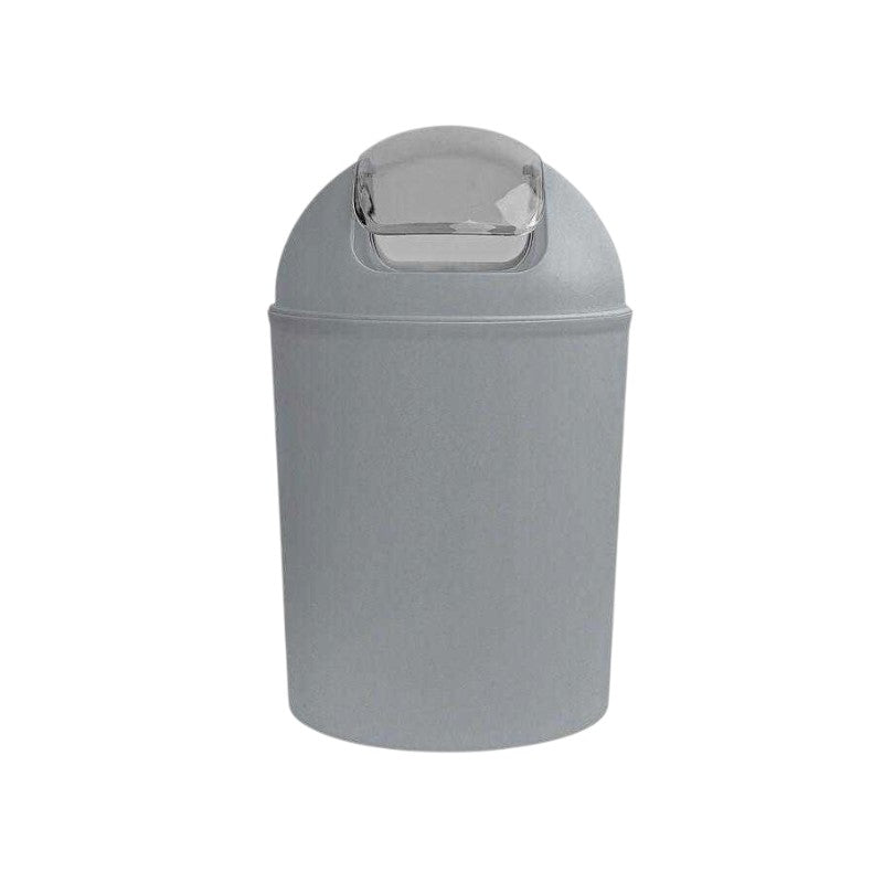 Κάδος απορριμμάτων μπάνιου πλαστικός - Grey - 21617