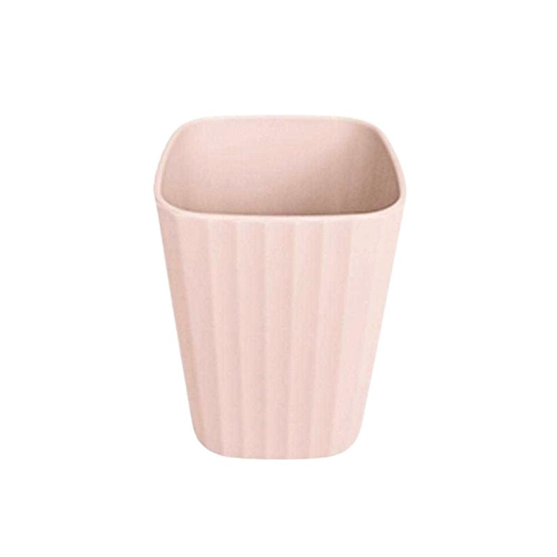 Plastic toothbrush cases in a set of 5X - Light Pink - 21639