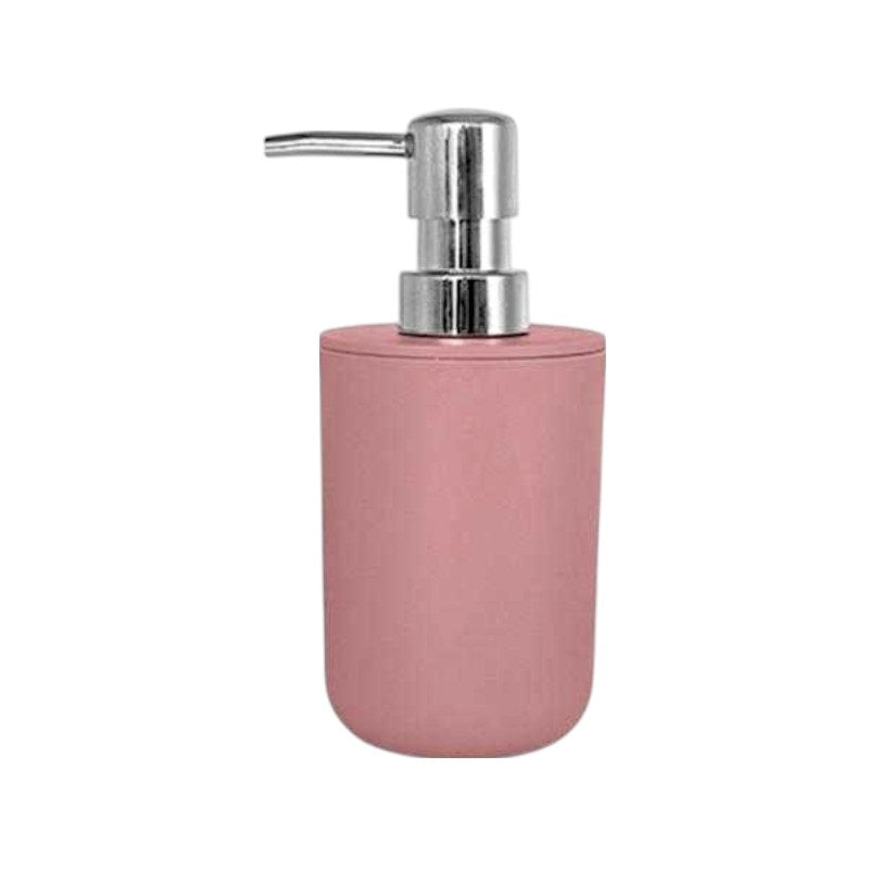 Θήκες κρεμοσάπουνου Dispenser πλαστικές σε σετ 5Χ - Pink - 21751