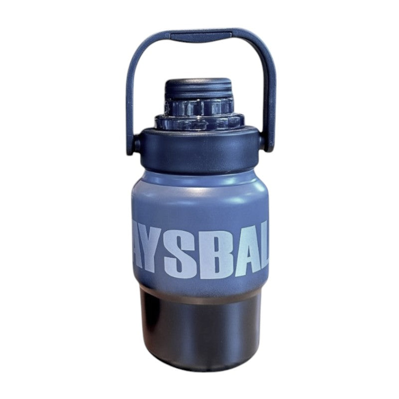 Portable thermos flask - 450ml - 219514 - Grey/Black