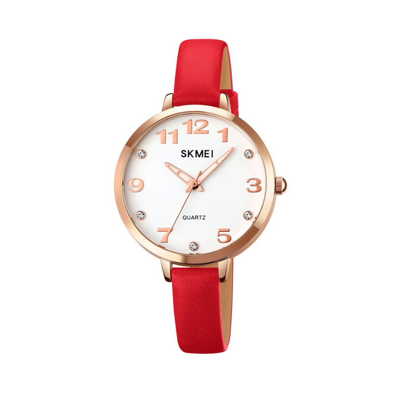 Analog wristwatch – Skmei - 2028 - Red