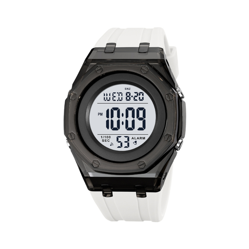 Digital wristwatch – Skmei - 2063 - White/Black