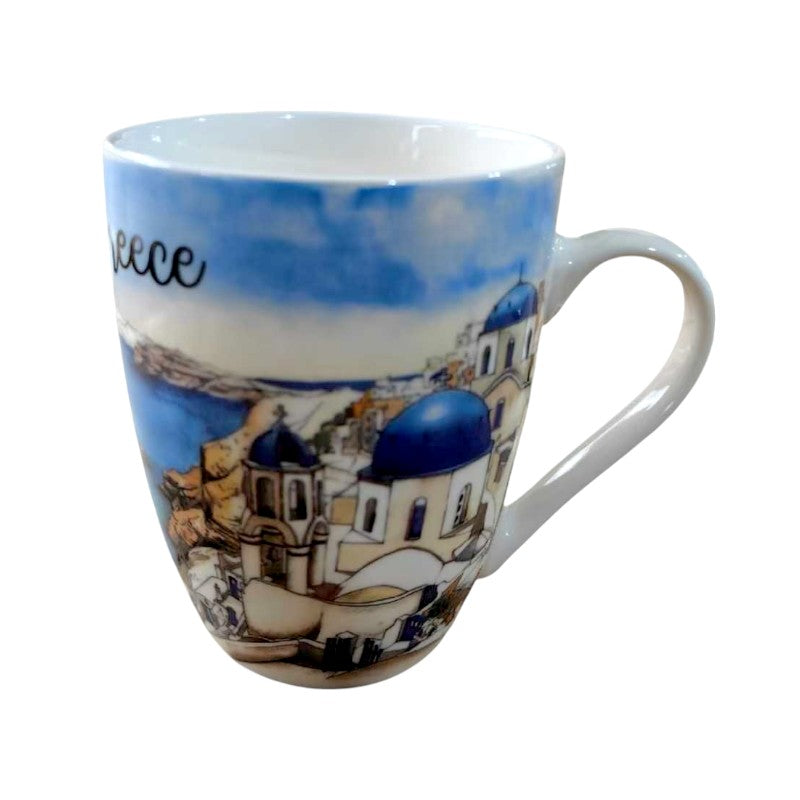 Ceramic mug set Souvenir - 12pcs - Greece - 221127