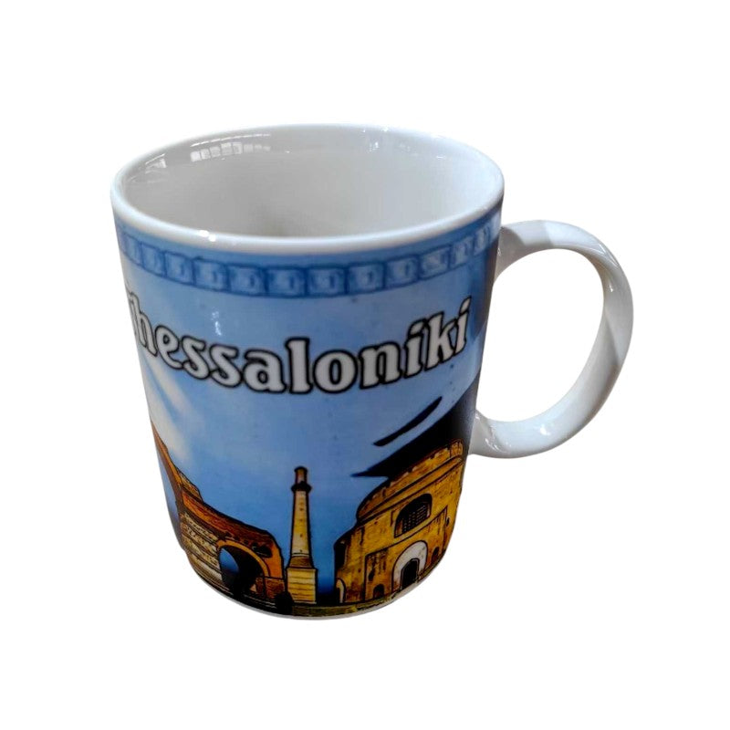 Ceramic mug set Souvenir - 12pcs - Thessaloniki - 221141