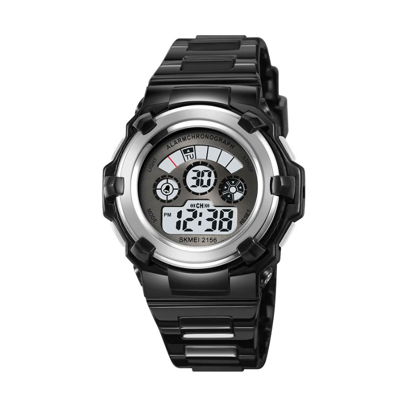 Ψηφιακό ρολόι χειρός – Skmei - 2156 - Black/Silver - iThinksmart.gr