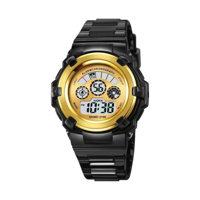 Ψηφιακό ρολόι χειρός – Skmei - 2156 - Black/Gold - iThinksmart.gr