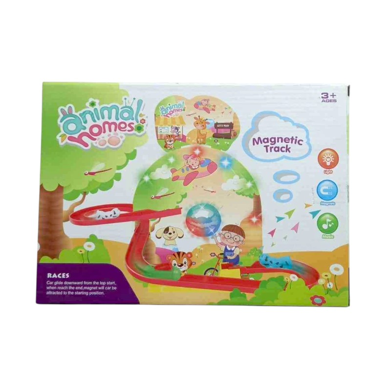 Slide toy with animals and sound - 8877c - 221899
