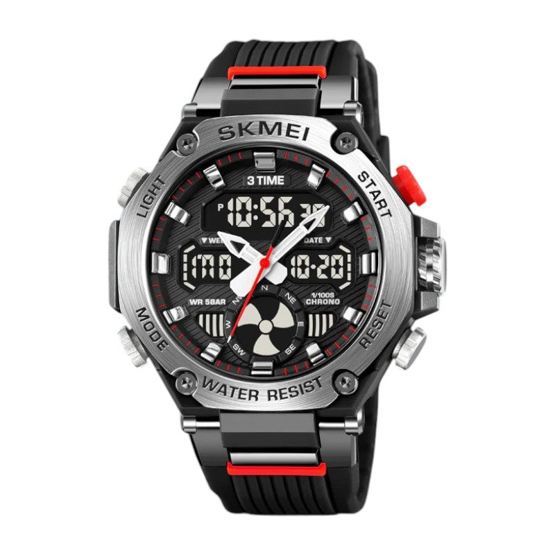 Digital/analog wristwatch - Skmei - 2223 - Silver