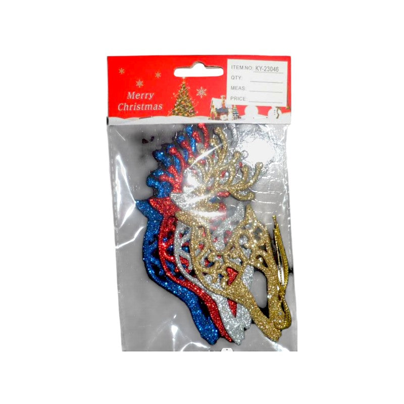 Set of Christmas ornaments - 14cm - 4pcs - 230461