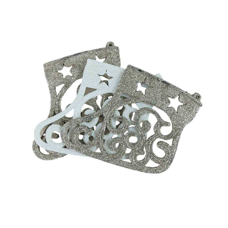 Set of Christmas ornaments - 8*9cm - 230638