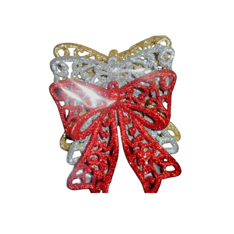 Set of Christmas ornaments - 8*9cm - 3pcs - 230645