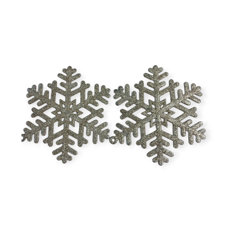 Σετ Χριστουγεννιάτικα στολίδια - 12cm - 2pcs - 23075