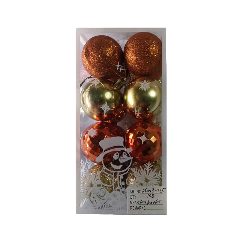 Set of Christmas balls - 5cm - 16pcs - 231153