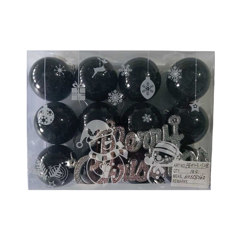 Set of Christmas balls - 5cm - 12pcs - 231283