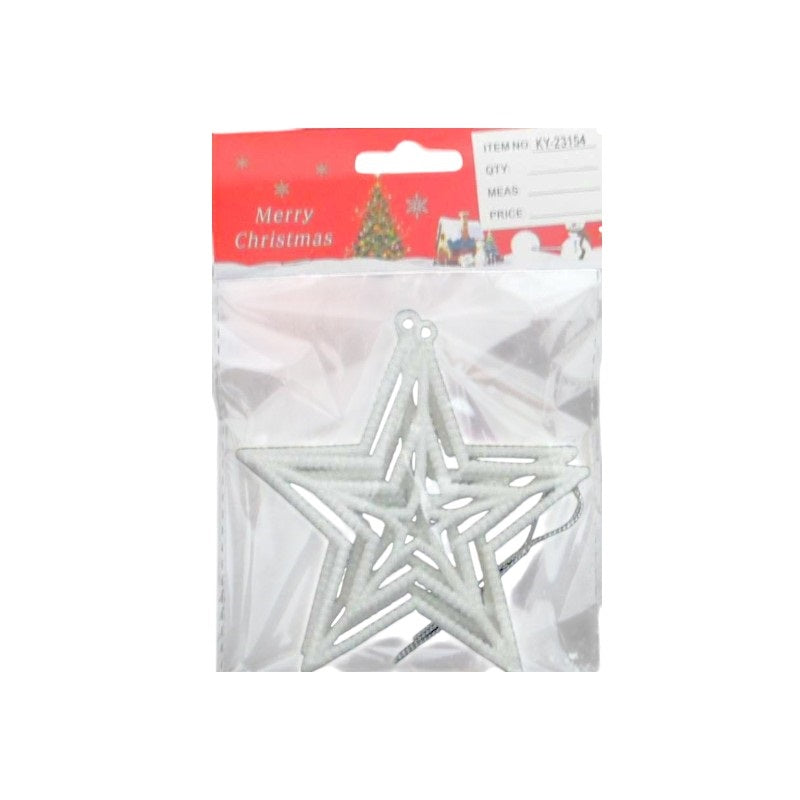 Set of Christmas ornaments - 10cm - 2pcs - 231543