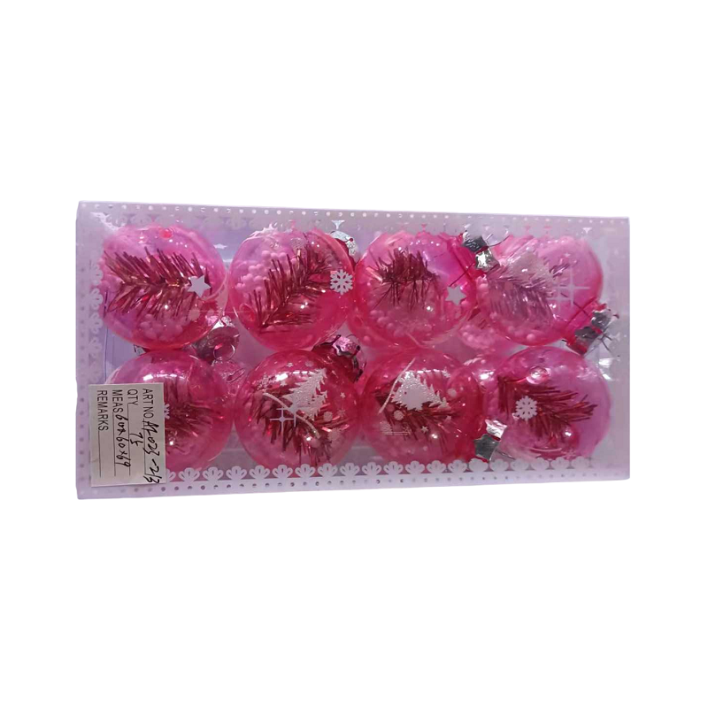 Set of Christmas balls - 6cm - 16pcs - 232136