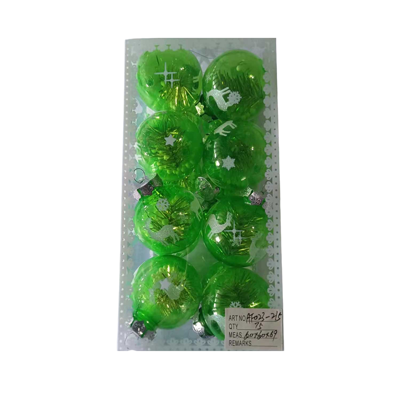 Set of Christmas balls - 6cm - 16pcs - 232150