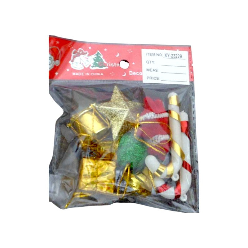 Set of Christmas ornaments - 9pcs - 232243