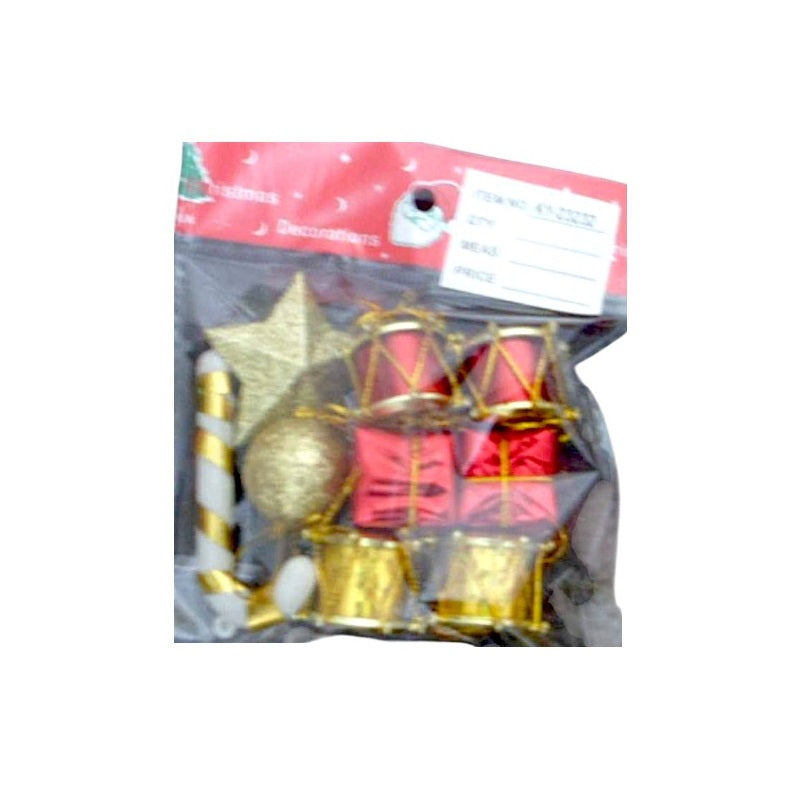 Set of Christmas ornaments - 9pcs - 232304