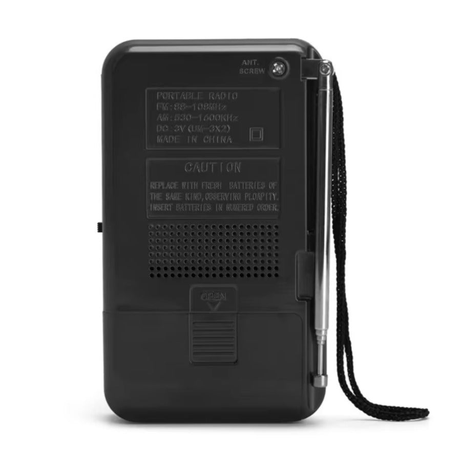 Φορητό ραδιόφωνο - PR-961 - 241304 - Black