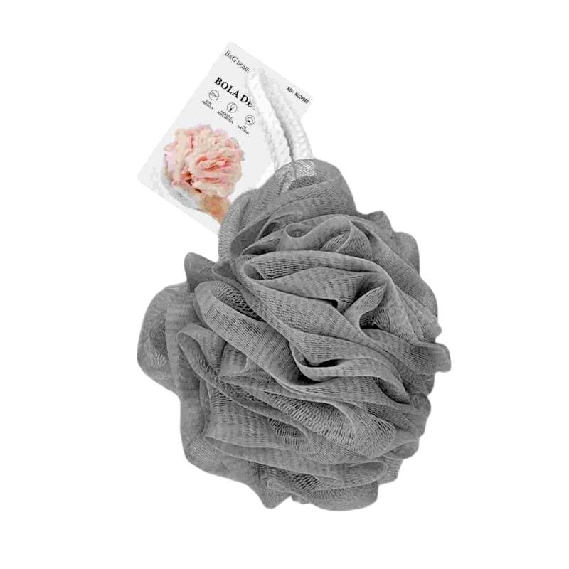 Bath sponges net in set of 5X - Grey - 24963