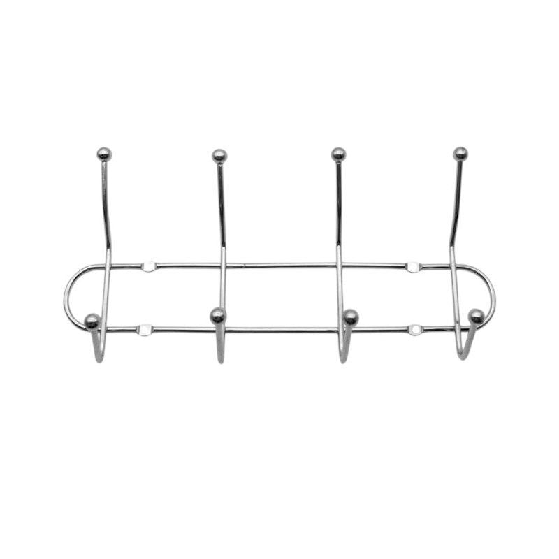 Μεταλλική επιτοίχια κρεμάστρα 4 θέσεων - 26399