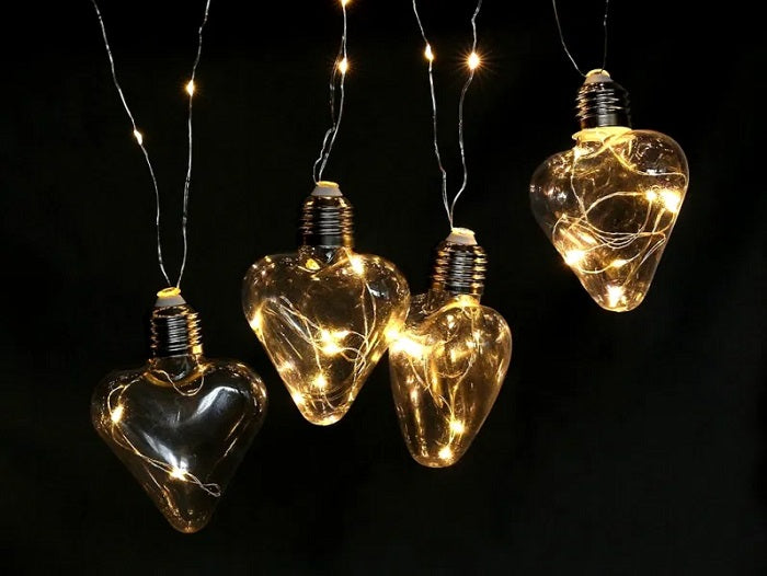 Χριστουγεννιάτικα φώτα LED - Καρδιά - 272386 - Warm White