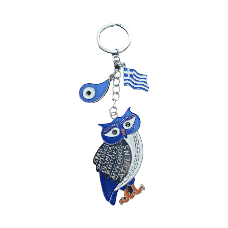 Τουριστικό μπρελόκ Souvenir - Σετ 12pcs - Greece - 280853 - iThinksmart.gr