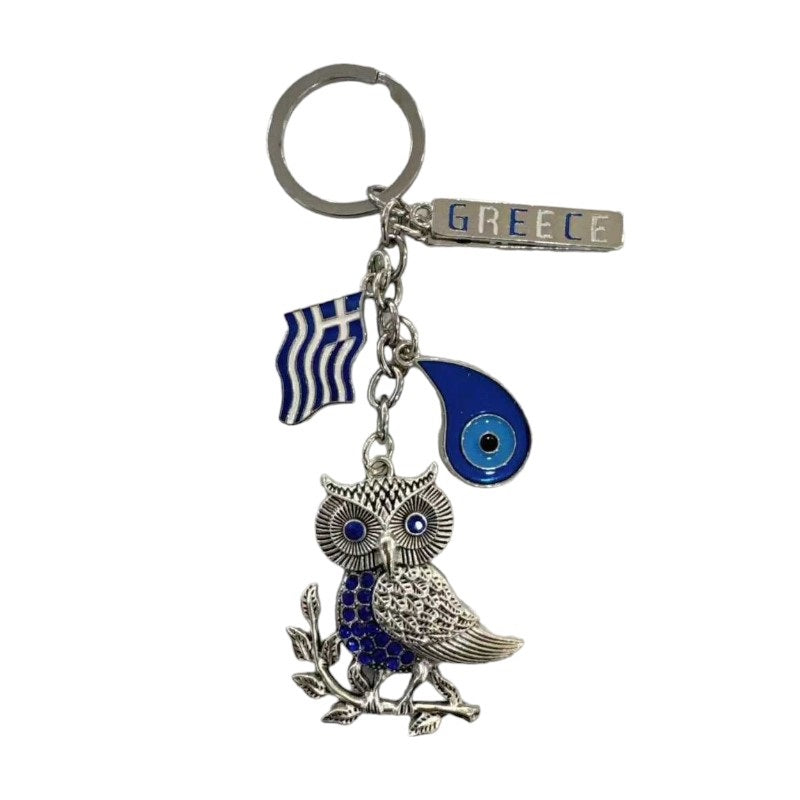 Souvenir Tourist Keychain - Set of 12pcs - Mataki/Greece - 281195