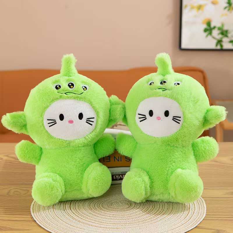 Λούτρινο κουκλάκι Γατάκι με στολή - 25cm - 744783