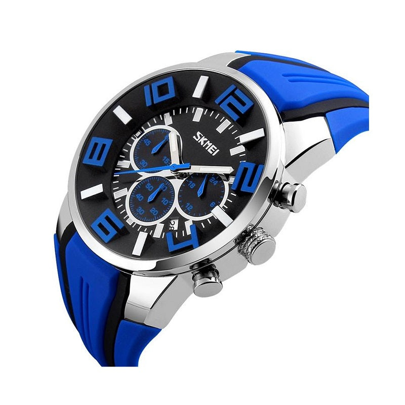 Analog wristwatch – Skmei - 9128 - Blue