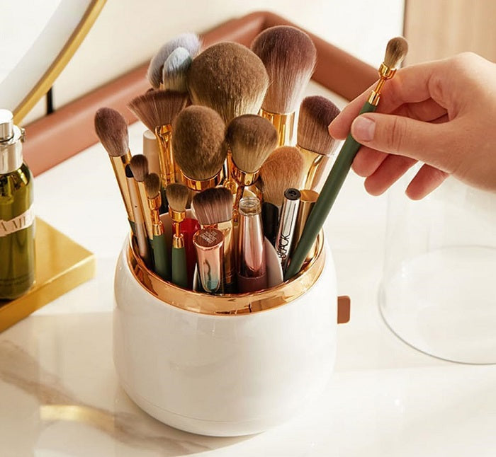 Θήκη οργάνωσης πινέλων μακιγιάζ - LD1023 - 292215 - Green