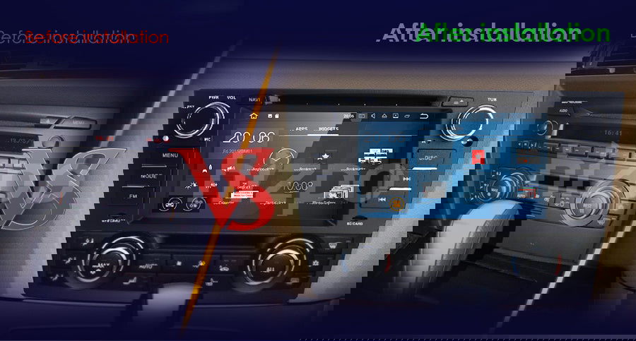 Ηχοσύστημα αυτοκινήτου 2DIN – BMW E90 – Android - 111904 - iThinksmart.gr