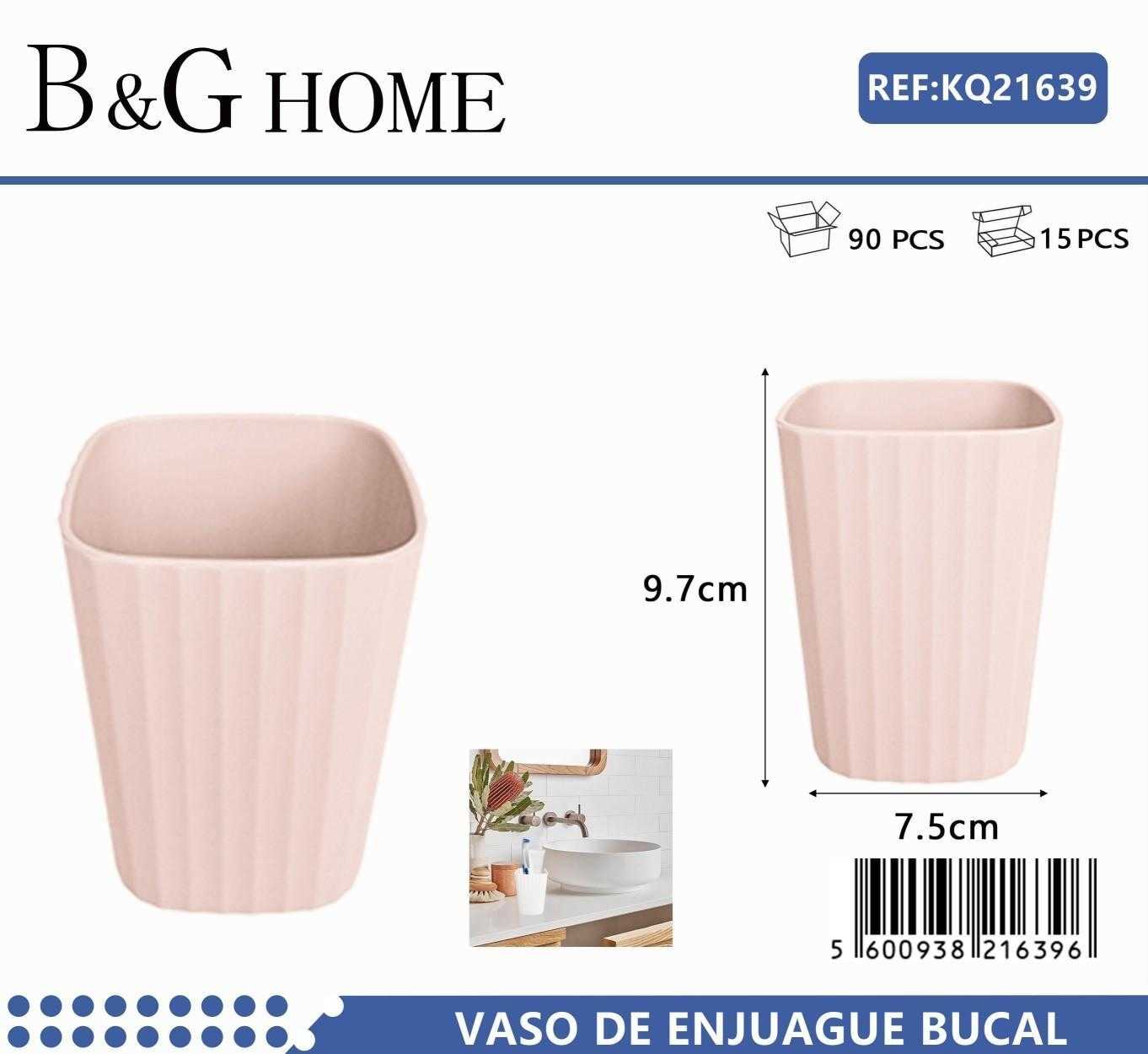 Plastic toothbrush cases in a set of 5X - Light Pink - 21639