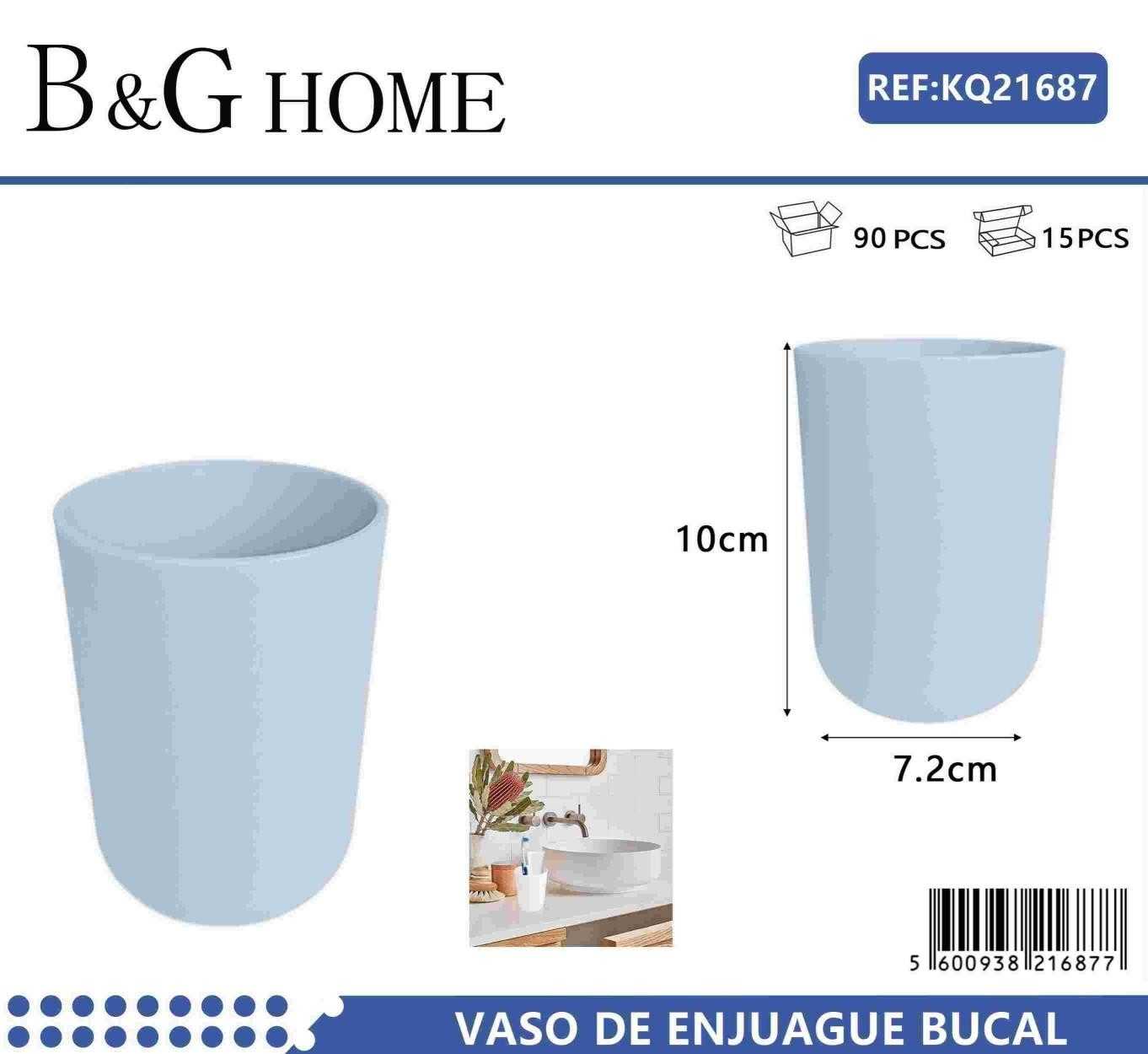 Θήκες οδοντόβουρτσας πλαστικές σε σετ 5Χ - Light Blue - 21687