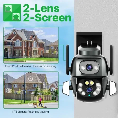 IP Security Camera - Dual - Security Camera - CM-Q821 - 300129