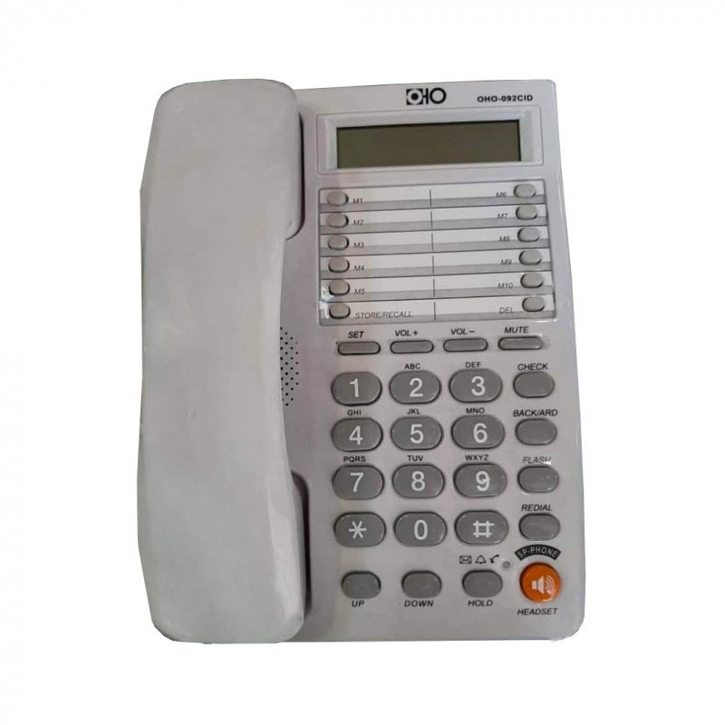 Corded landline telephone - OHO-092 - 300757 - Grey