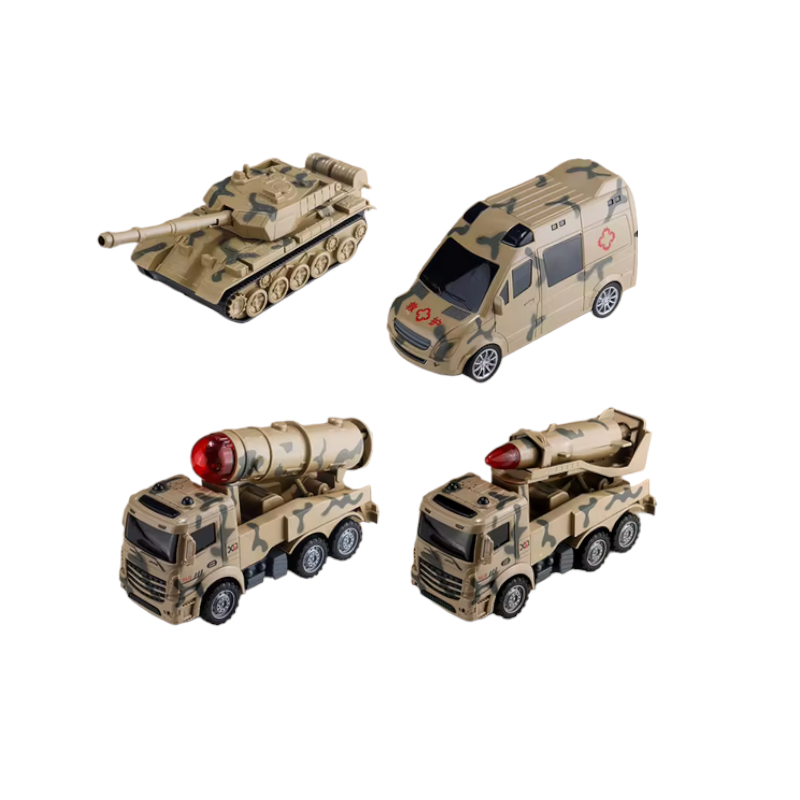 Σετ στρατιωτικά οχήματα - 4pcs - XLQ-4T - 305222 - iThinksmart.gr