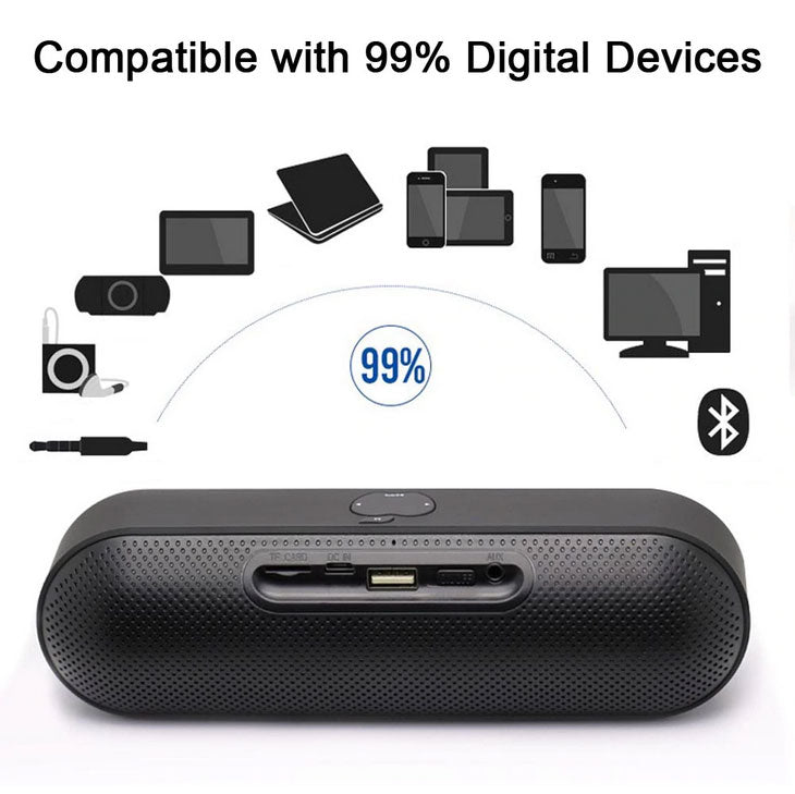 Wireless Bluetooth Speaker - S812 - 308183 - Blue