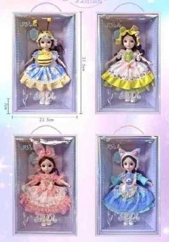 Collectible doll with accessories - Y52-64 - 308197