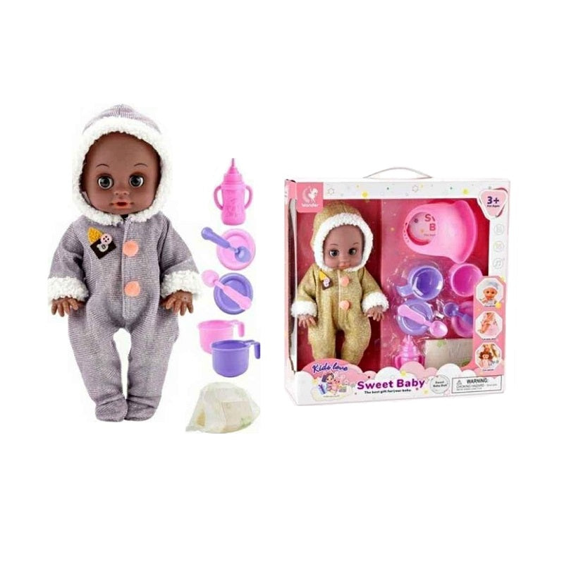 Κούκλα μωρό με αξεσουάρ φροντίδας - WD2368AB31CM - 308226 - iThinksmart.gr