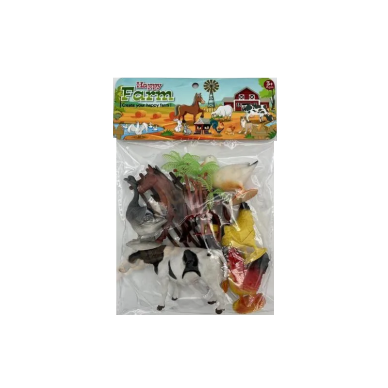 Σετ φιγούρες ζώων φάρμας - 9pcs – 103-4 - 308285 - iThinksmart.gr