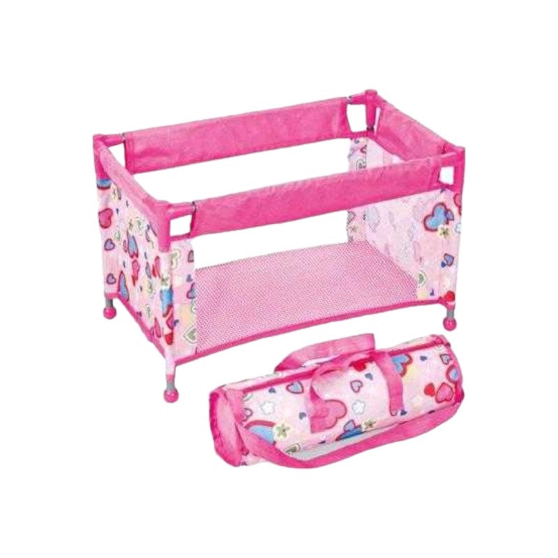 Παιδικό παρκοκρέβατο κούκλας - FL8152 - 308334 - iThinksmart.gr